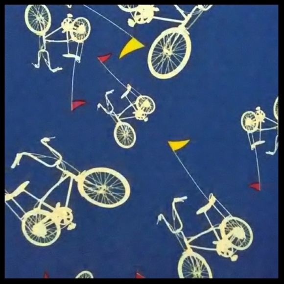 NEW Lularoe Irma With Bike Print. - Picture 2 of 4
